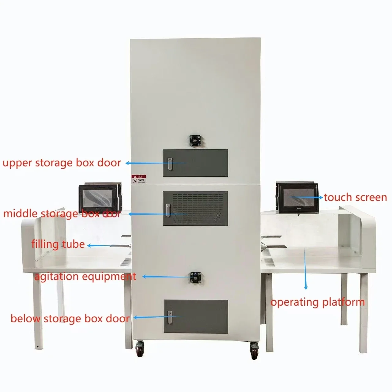 Cheap CE Down Feather or Fiber Glove Clothes Filling Machine