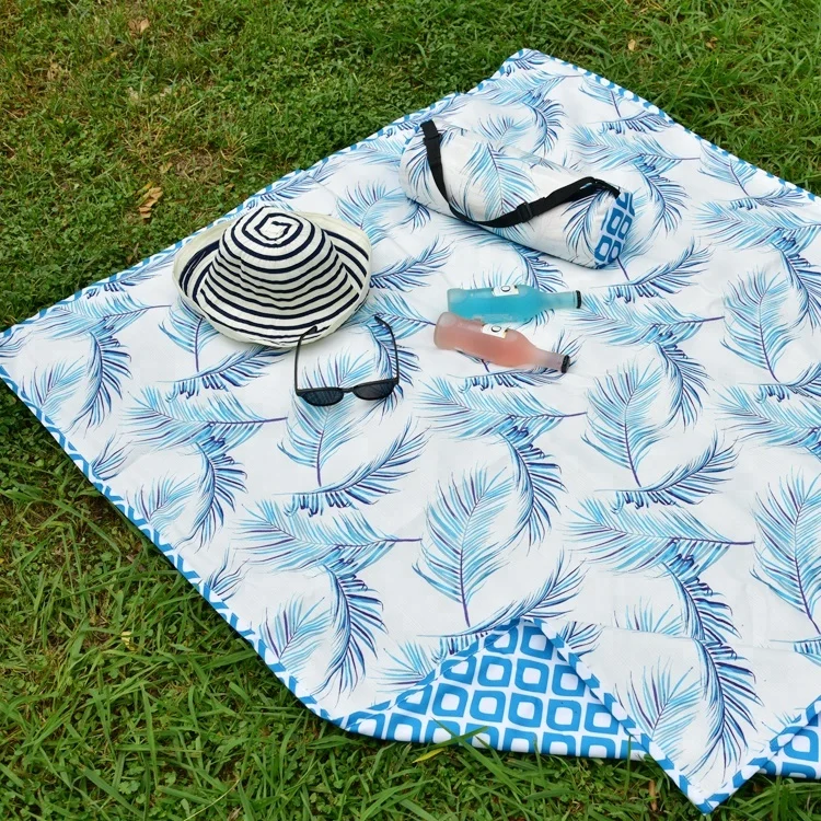 Custom Printing Comfortable Picnic Mat Waterproof Outdoor Camping Waterproof Folding Picnic Mat