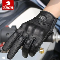 Summer Motorcycle Breathable Gloves Men Women Moto Leather Carbon Cycling Winter Motorbike Motorcross Motor Full Finger Gloves - Image 3