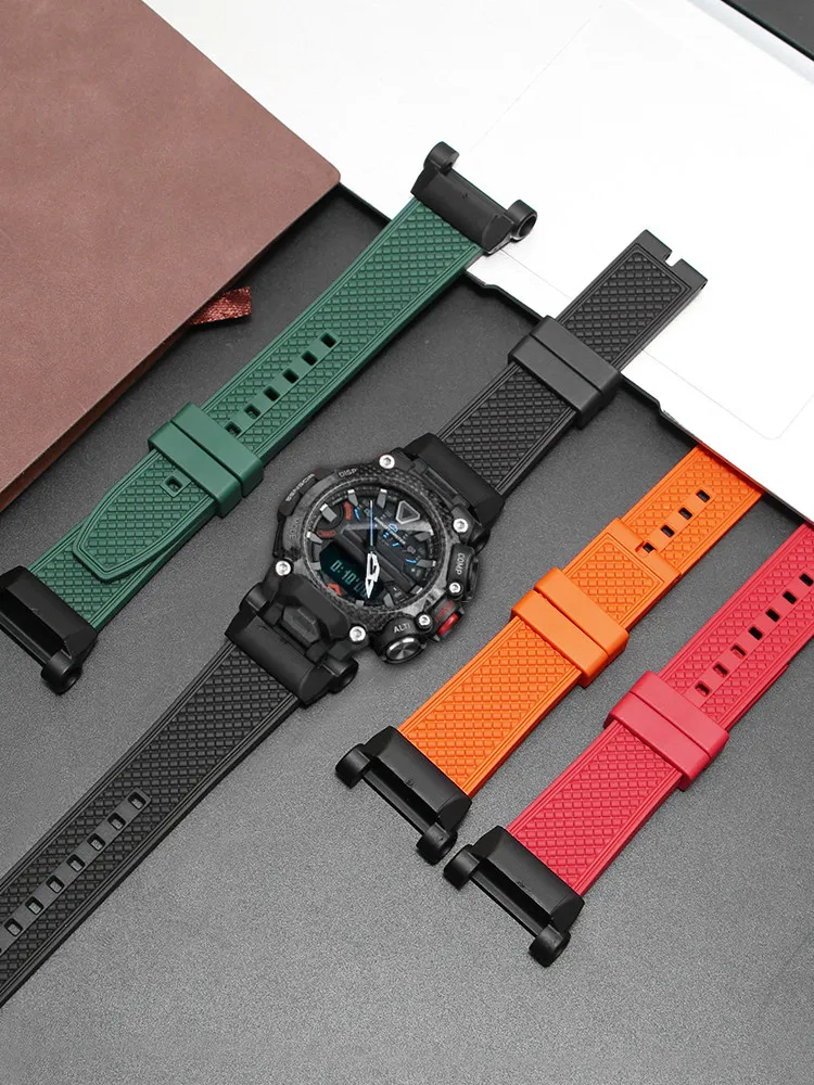 For G-SHOCK Casio Airmaster Astronaut GR-B200 Series Personalized Modified Fluororubber Watch Strap 22mm