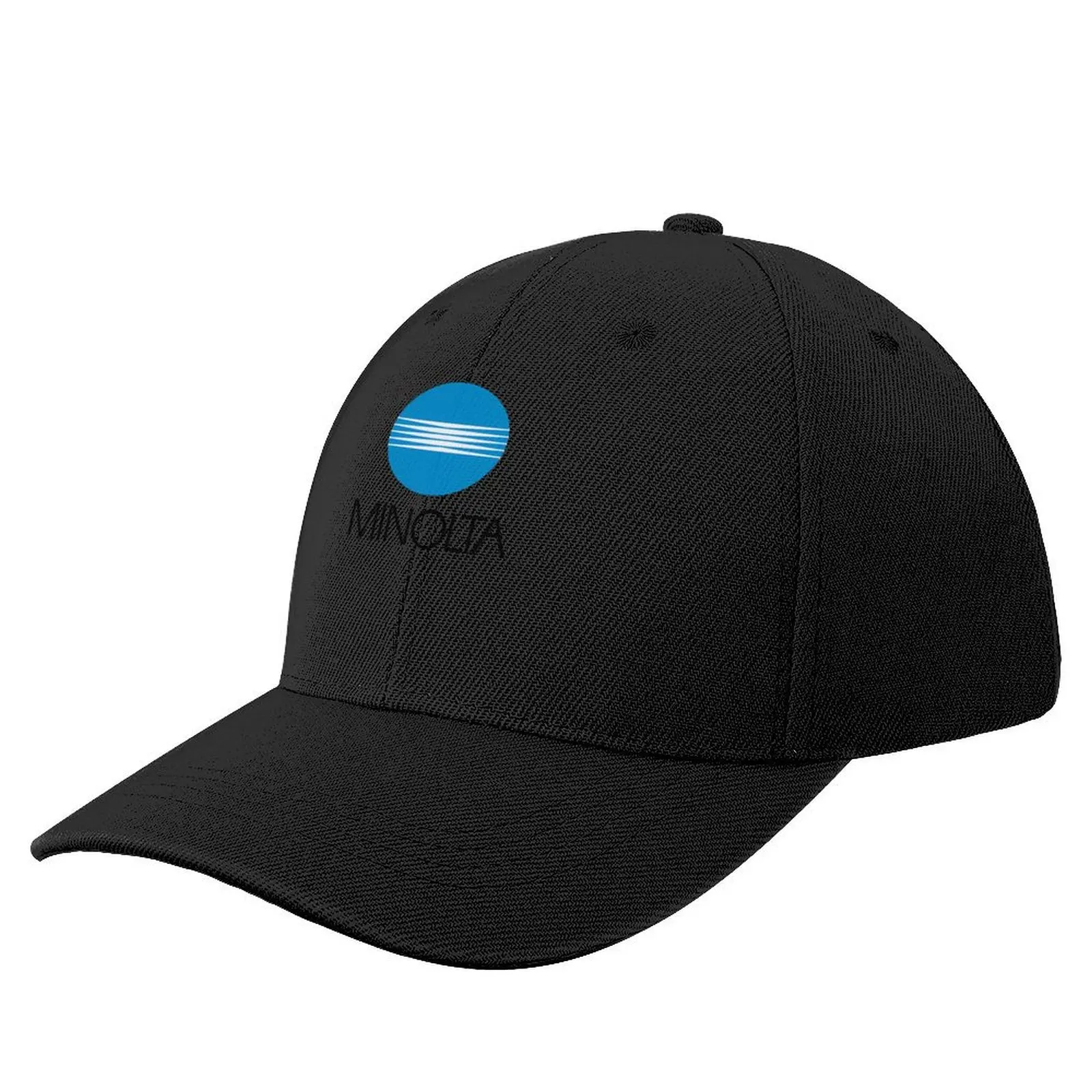 

Retro Vintage Minolta Logo Baseball Cap Anime Beach Male hat Women's Hats Men's