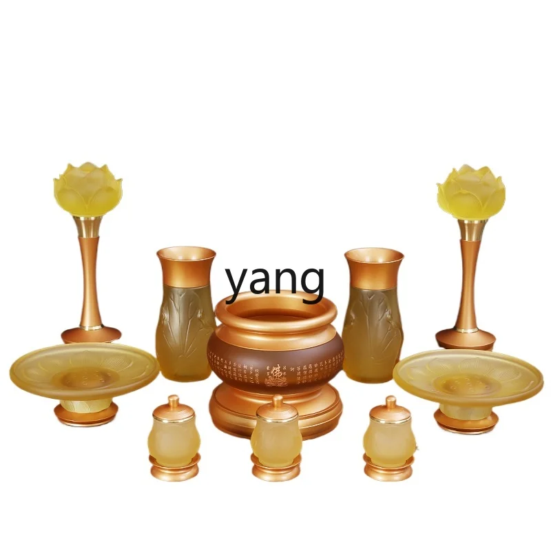 

xyy ancient glass supply set, for vase incense burner water supply cup