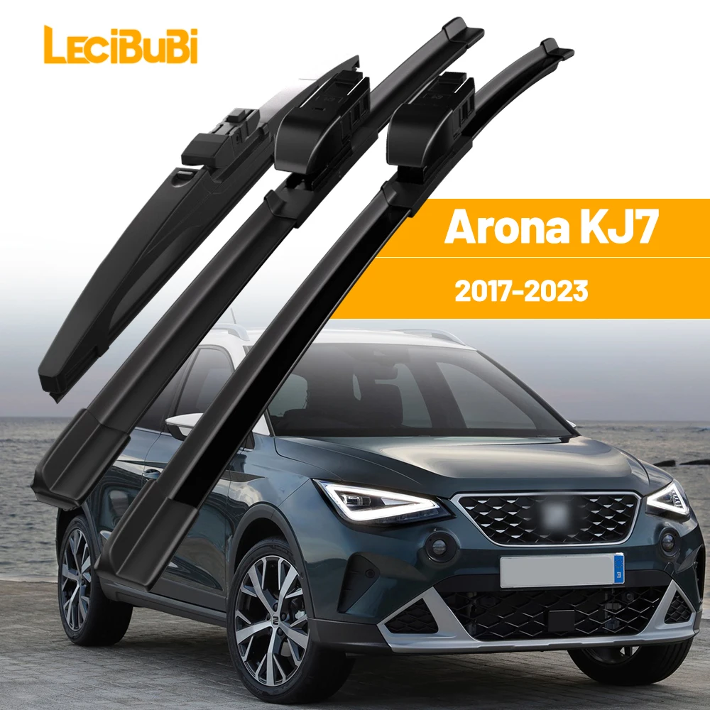 

Для Seat Arona KJ7 2017-2023 1 комплект передних и задних щеток стеклоочистителей стеклоочистителей 2018 2019 2020 2021 2022 аксессуары