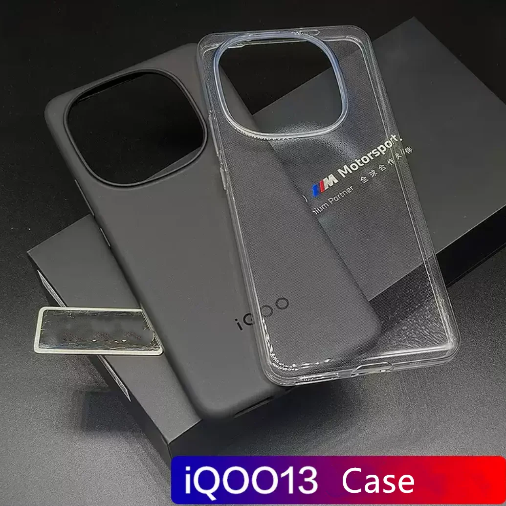 Original Case Ultra Slim Soft Back Case For iQOO 13 Shockproof Matte Luxury Rubber Skin Cover Anti-Fingerprint