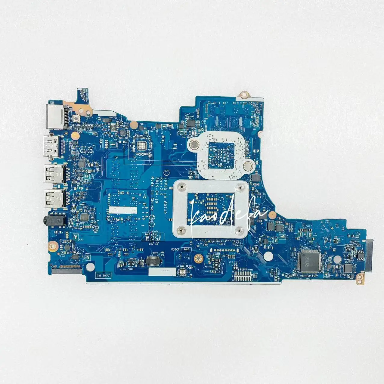 FPP55 LA-G07JP For HP 15T-DB 15-DB 15-DX Laptop Motherboard CPU: R3 R5 R7 AMD DDR4 L46515-001 L46515-601 L51325-601 L51325-001