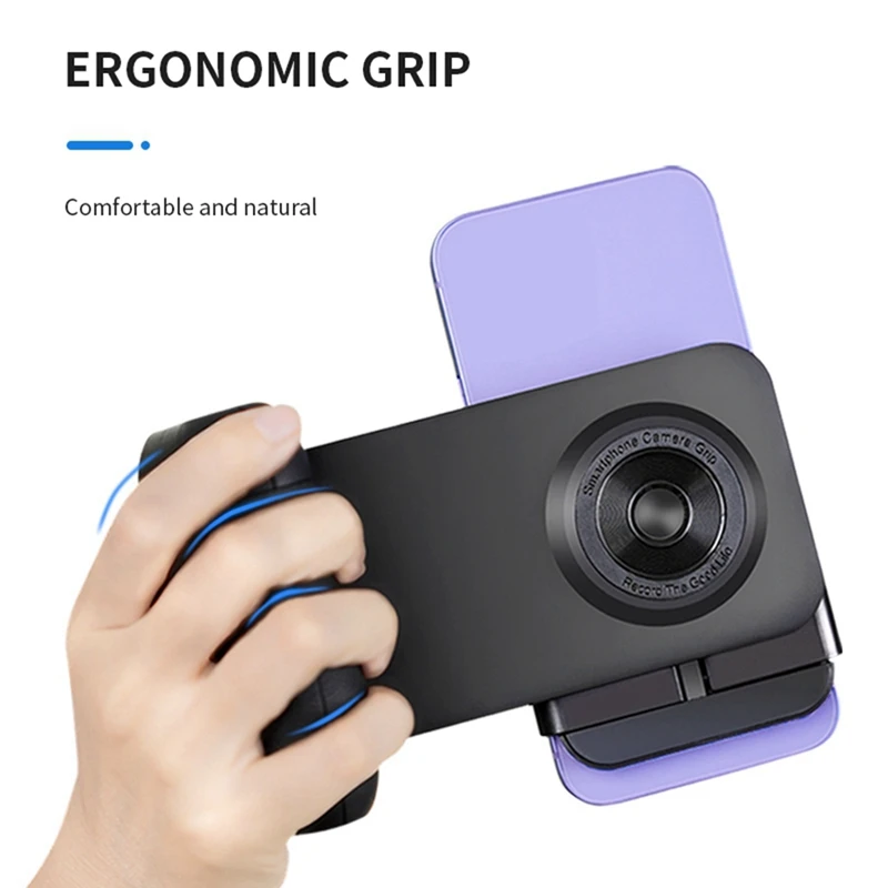 Bluetooth Selfie Stick With Remote Shutter Anti-Shake Phone Holder, Stabilizer For Video Shooting, For Smartphones A