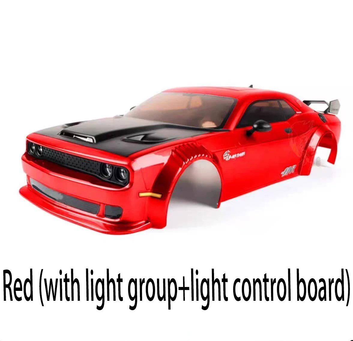 RC1/10 remote control lane shell accessories modification and upgrade with light assembly PC car shell cover package with light