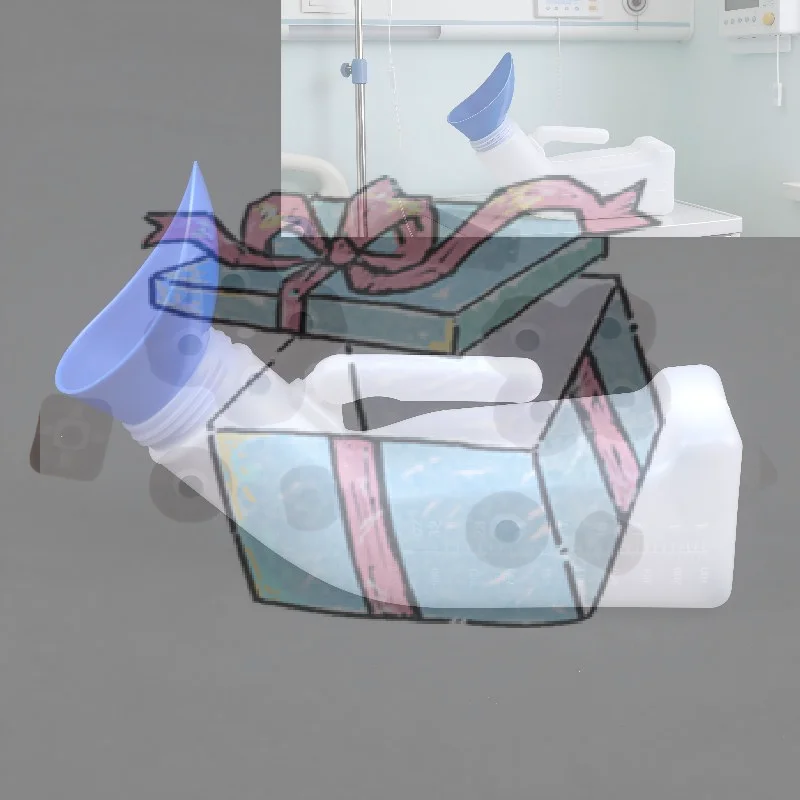 

【CCA】Портативный унисекс-писсуар (мужской/женский) 1000 мл, герметичная бутылка для больниц, дома, путешествий, пожилых и лежачих больных