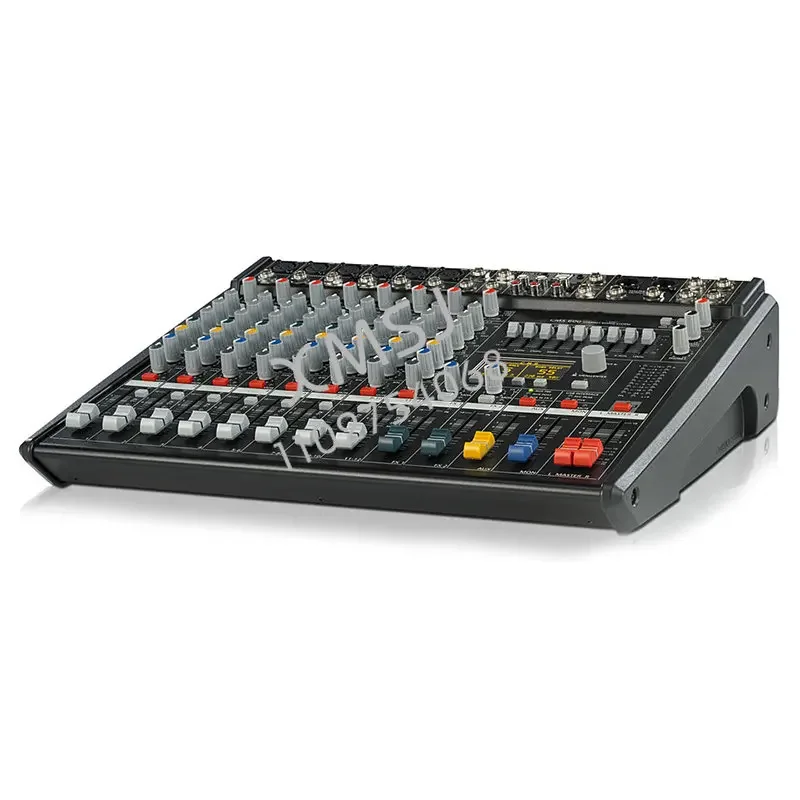 New  CMS 600-3 6 Channel Audio Mixer CMS600-3 Professional Mixing Console Amplifier CMS600 48V Phantom