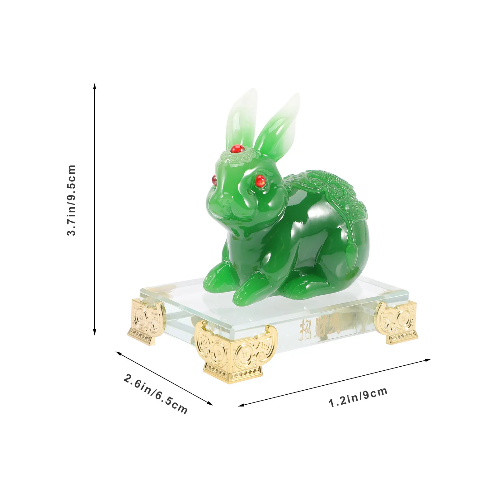 Premium Delicate Bunny Statue Resin Small Rabbit Decor for Home Office Library Coffee Festival Tabletop Mini