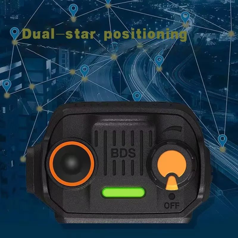 Winuo VR-N76 walkie-talkie portátil UV banda dupla IP67 à prova d'água ao ar livre auto-condução Bluetooth GPS posicionamento APRS