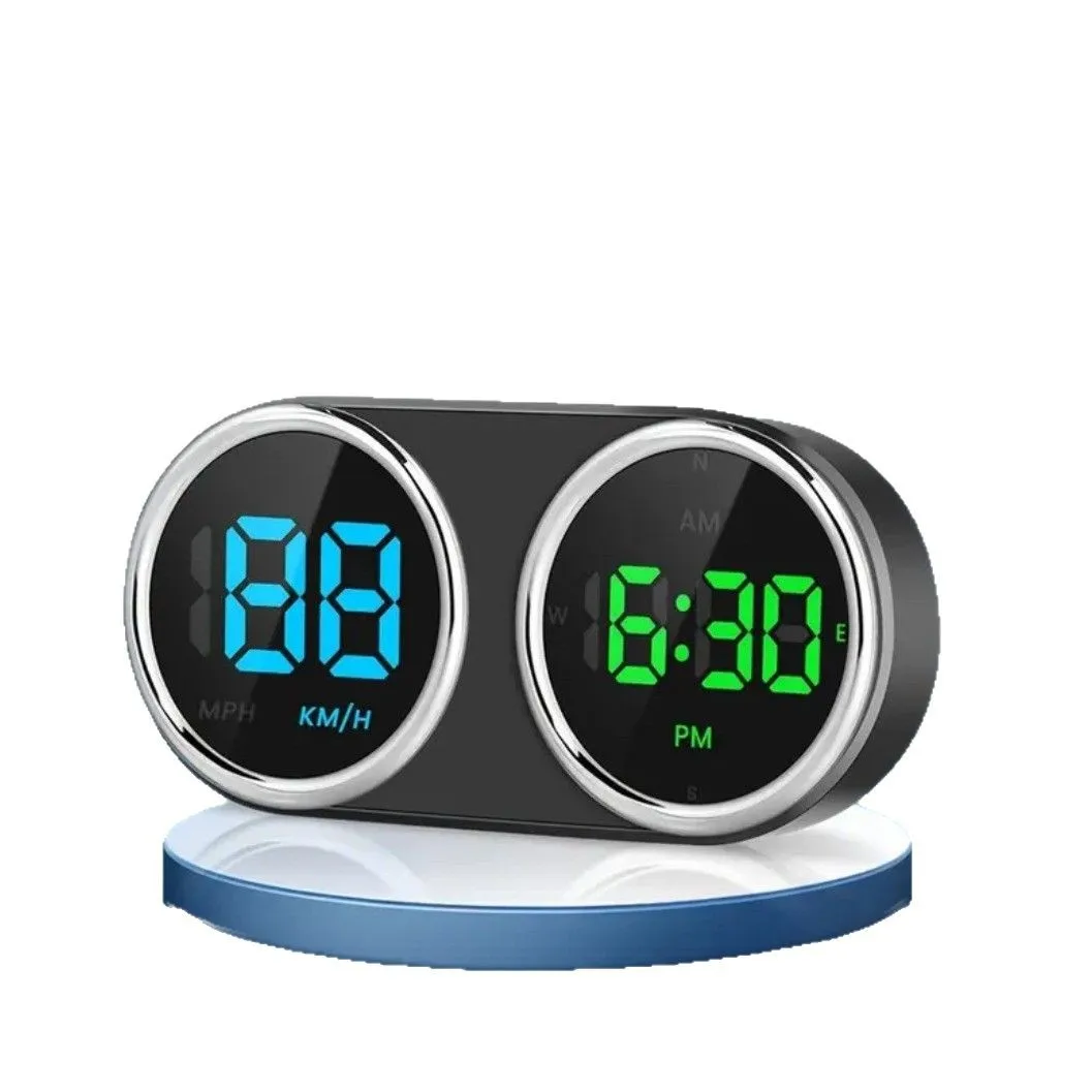 2025 New Car GPS HUD Head Up Display Digital Speedometer Projector Km/h Big Font Speed Meter Displayer Auto Electronic Part