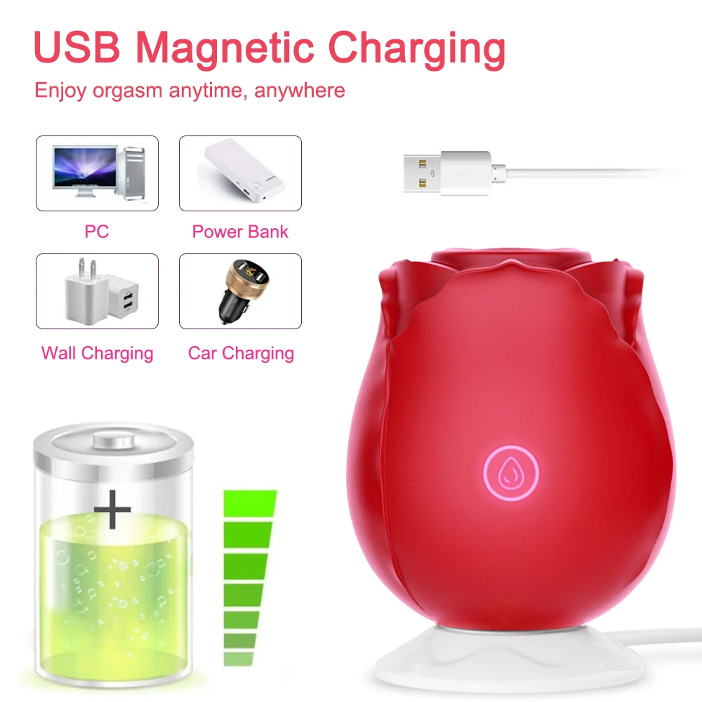 ألعاب الورد مص الهزاز البظر الحلمة محفز مدلك للنساء الفم فراغ البظر مصاصة الإناث الجنس لعب السلع الكبار