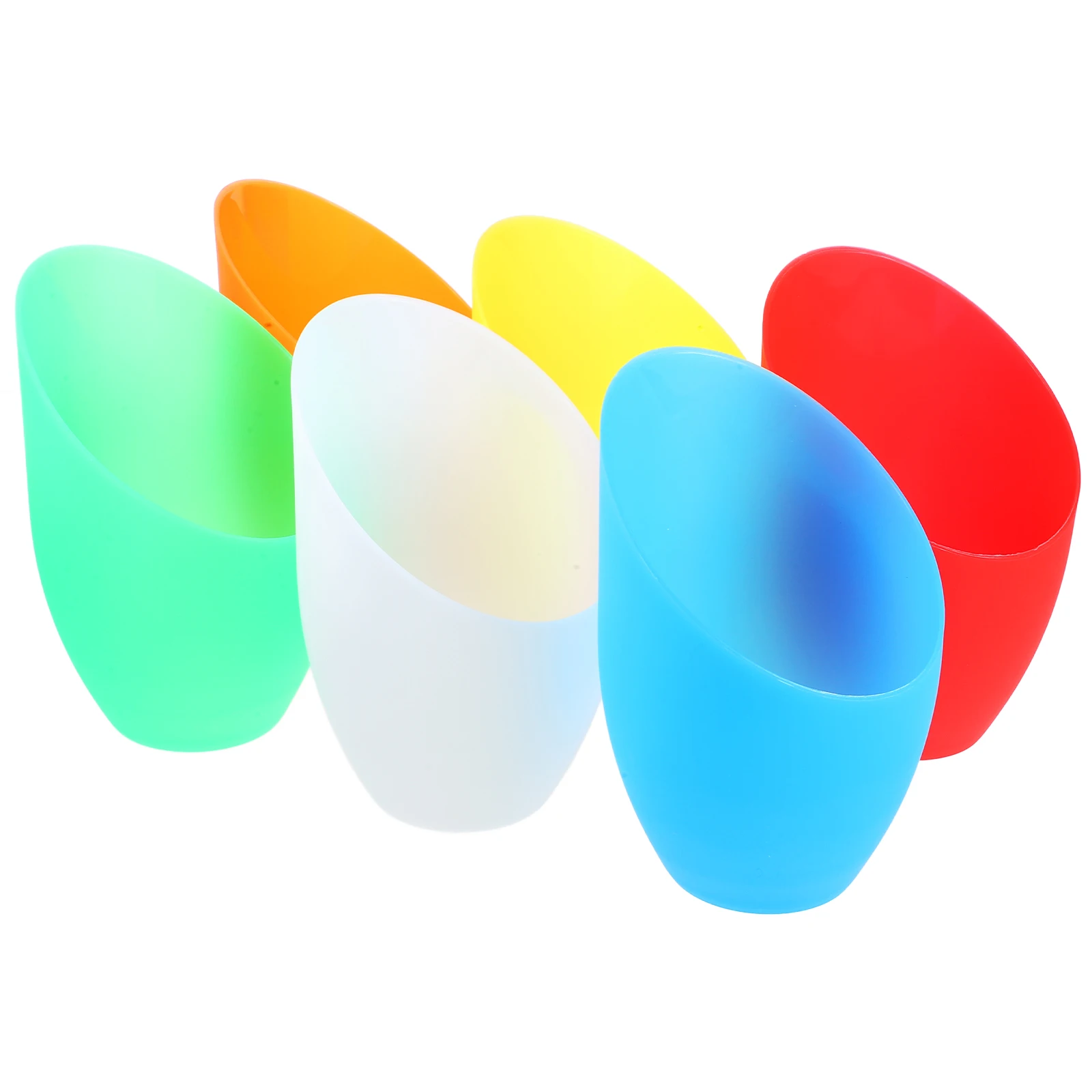 

6pcs Small Lampshade 42Mm Opening Calla Shape Plastic Replacement For Wall Floor Ceiling Chandelier Retro Style Light Cover