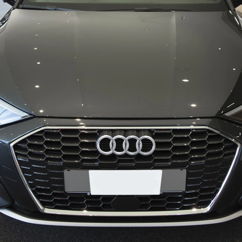 Für AUDI Q3 Q5 Sportback Q7 Q8 S5 S6 S7 R8 S4 Auto 4-Ring ABS Logo Motorhaube Frontgrill Heckklappe Emblem Aufkleber Zubehör – Detail 14