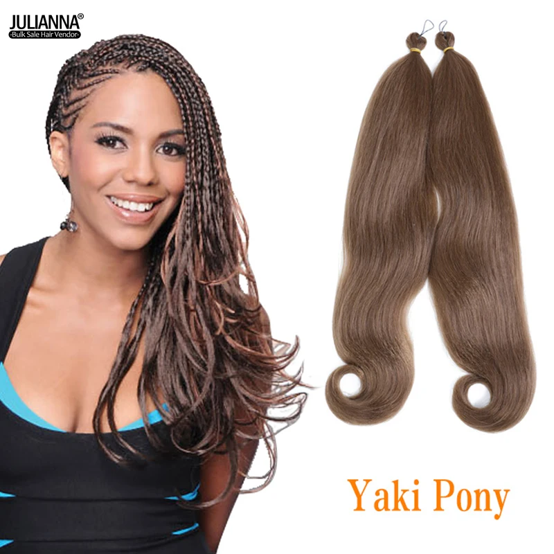 Snowdrop Yaki Pony Curly Ends Braiding Hair Smooth Soft Hair Extensions for Braid Wholesale Attachments for Braid