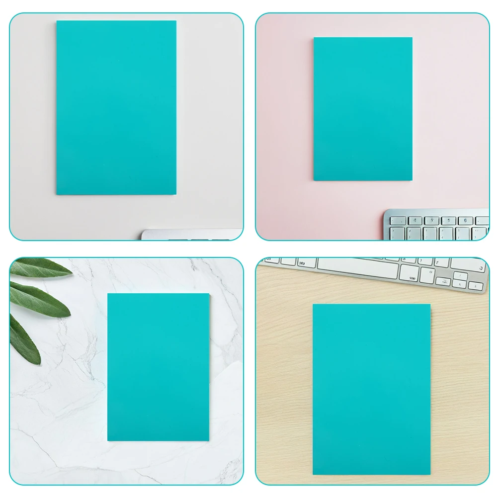 مجموعة ألواح نحت Linoleum البلاستيكية مكونة من 4 قطع لطباعة Linocut DIY مجموعة الحفر اليدوية أدوات صنع الفن #4