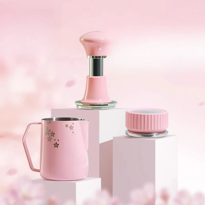 

Italian set Self-gravity coffee cloth powder maker Powder press Three-piece set 58mm