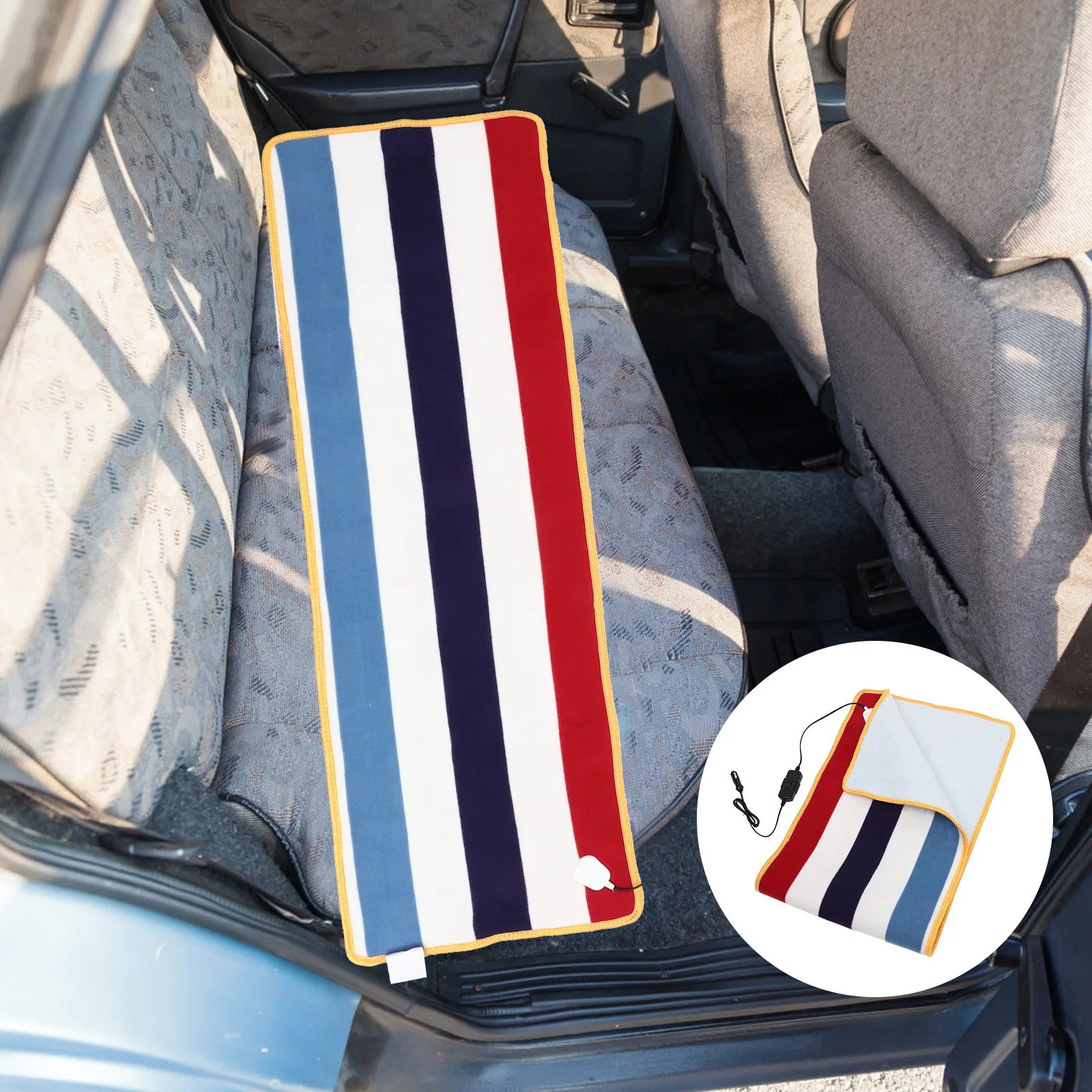 

12V Heating Car Blanket Electric Travel Blanket for Heat Warm Safety Reliable Energy Efficient for Trunk