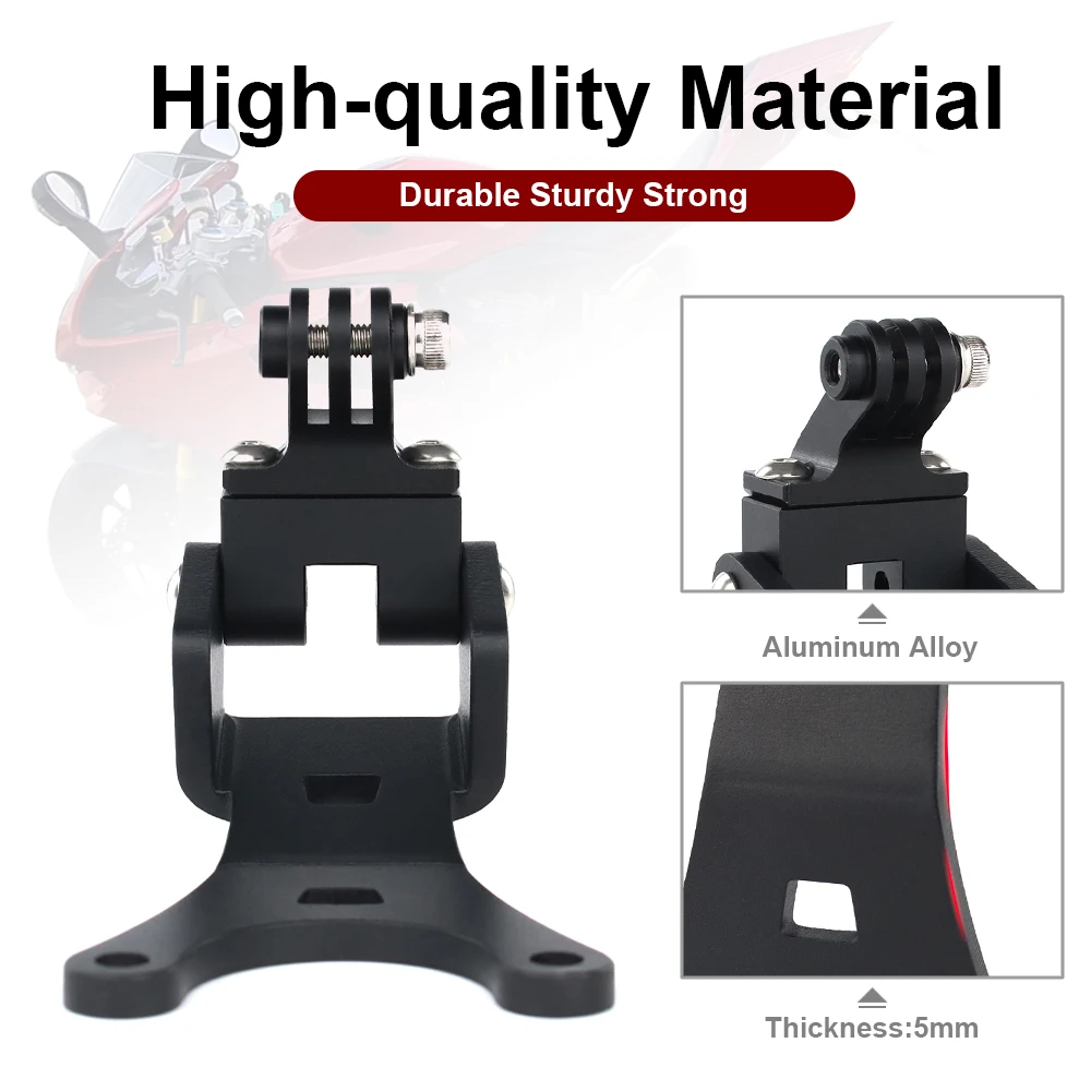 Motorcycle Navigation Bracket Holder GPS Mounting Bracket Fit For Ducati Panigale V2 V4 S/R/S Corse/Speciale 1299/899/1199 R/959