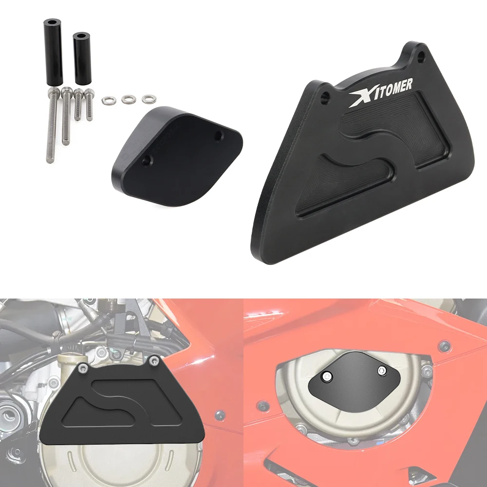 

Engine Stator Cover Engine Guards For Ducati Panigale V4 / S 2018-2025 Streetfighter V4 /S 2023-2025 Motorcycle Engine Protector