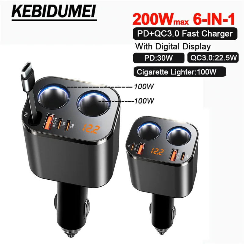 200W Max 6 In 1 Dua…