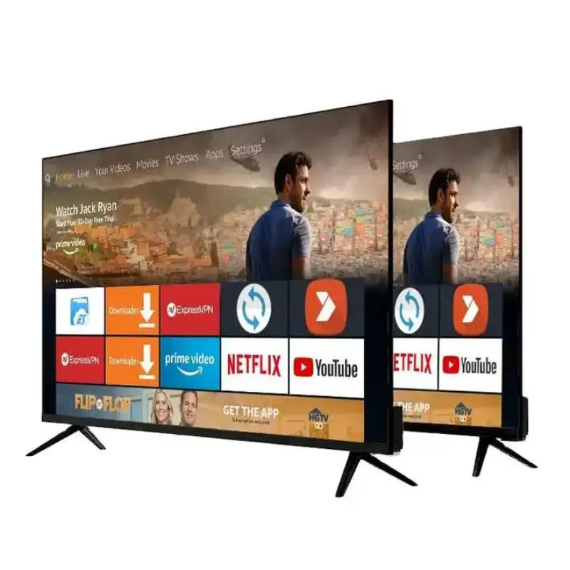 Wholesale Price 4K Smart TV 50 55 65 75 85 Inch Custom Logo OEM Unbreakable LED TV HD Definition