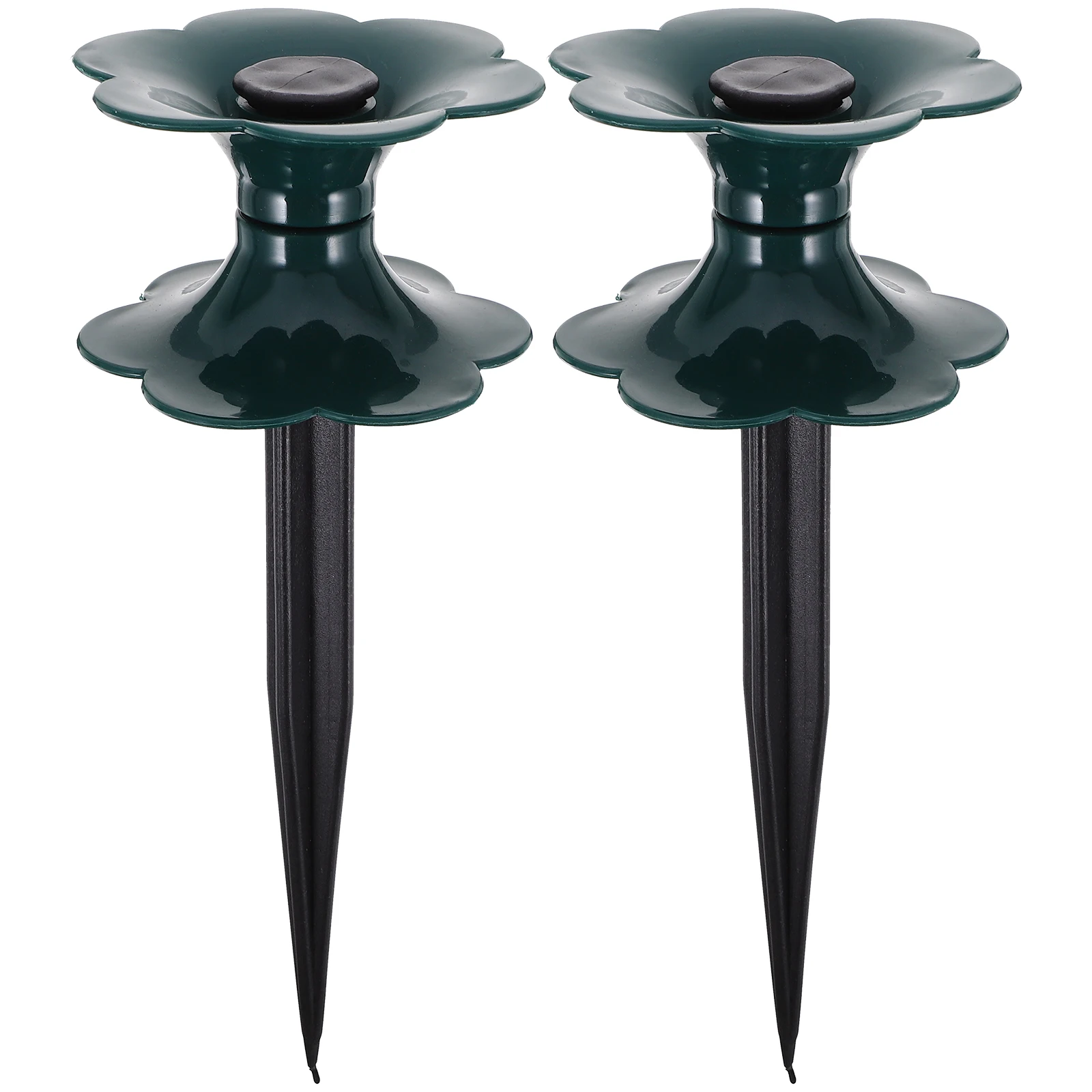 

2pcs PVC Garden Hose Guide Stake Water Pipe Wheel Lawn Support Flower Bed Irrigation Durable Gardening Supplies