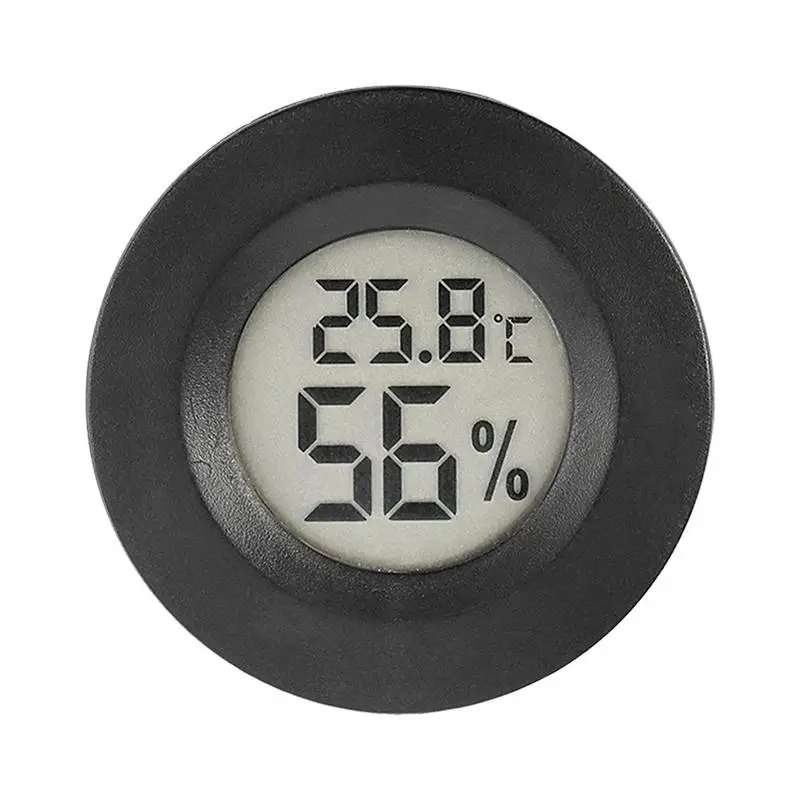 Indoor Temperature Sensor Hygrometer Round Digital Humidity Gauge Digital Thermoscope With Temperature And Humidity Monitor For