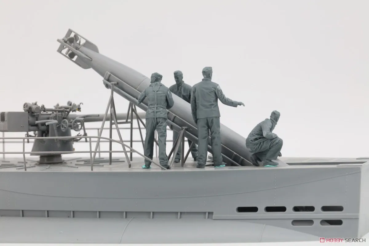 Border BR003 1/35 scale German Submarines Commanders (Set of 5) (Plastic model) for Border BS001