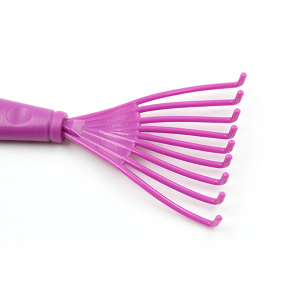

8 Pcs Hair Brush Cleaner Premium Durable Small Remove Embedded Curly Combs Plastic Salon Home Use Hair Care Styling Tool
