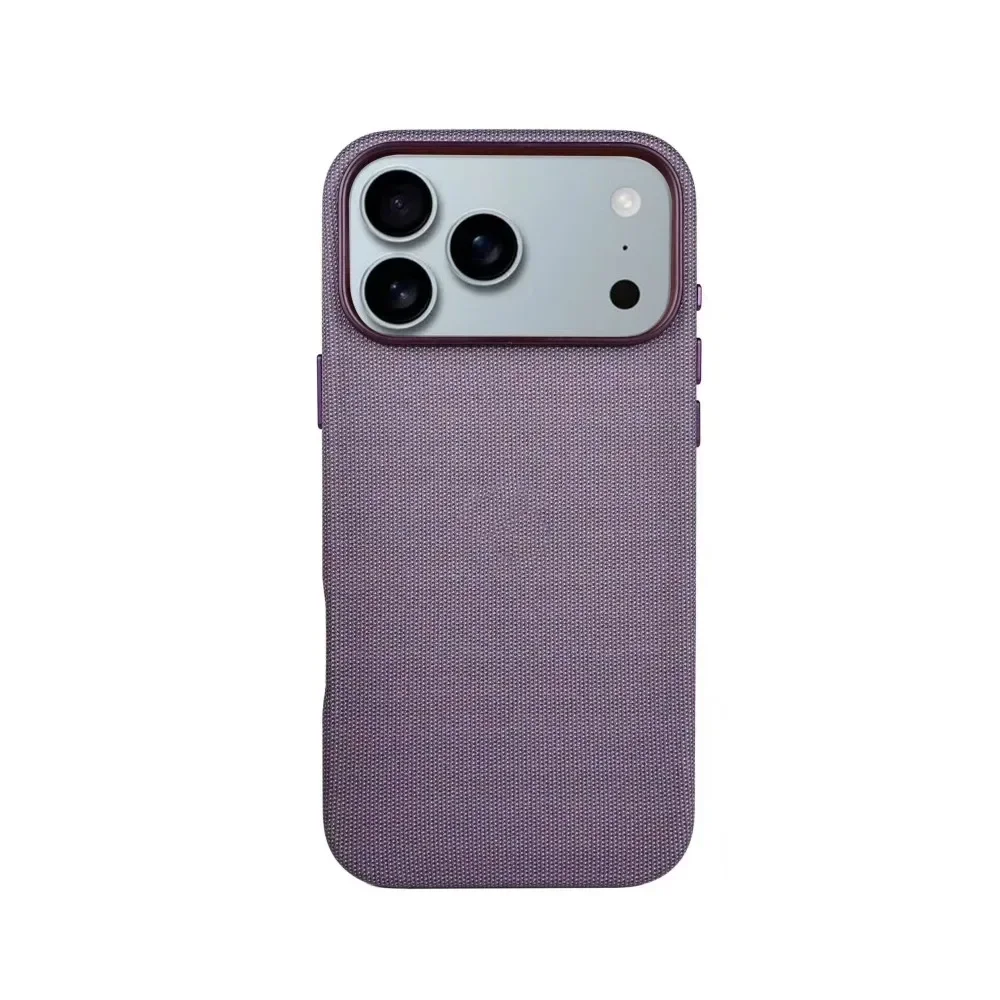 حافظة قماش بتقنية MagSafe عالية الجودة لهاتف آيفون 17 برو ماكس 1:1 غطاء حماية للشحن اللاسلكي المغناطيسي الأصلي #6