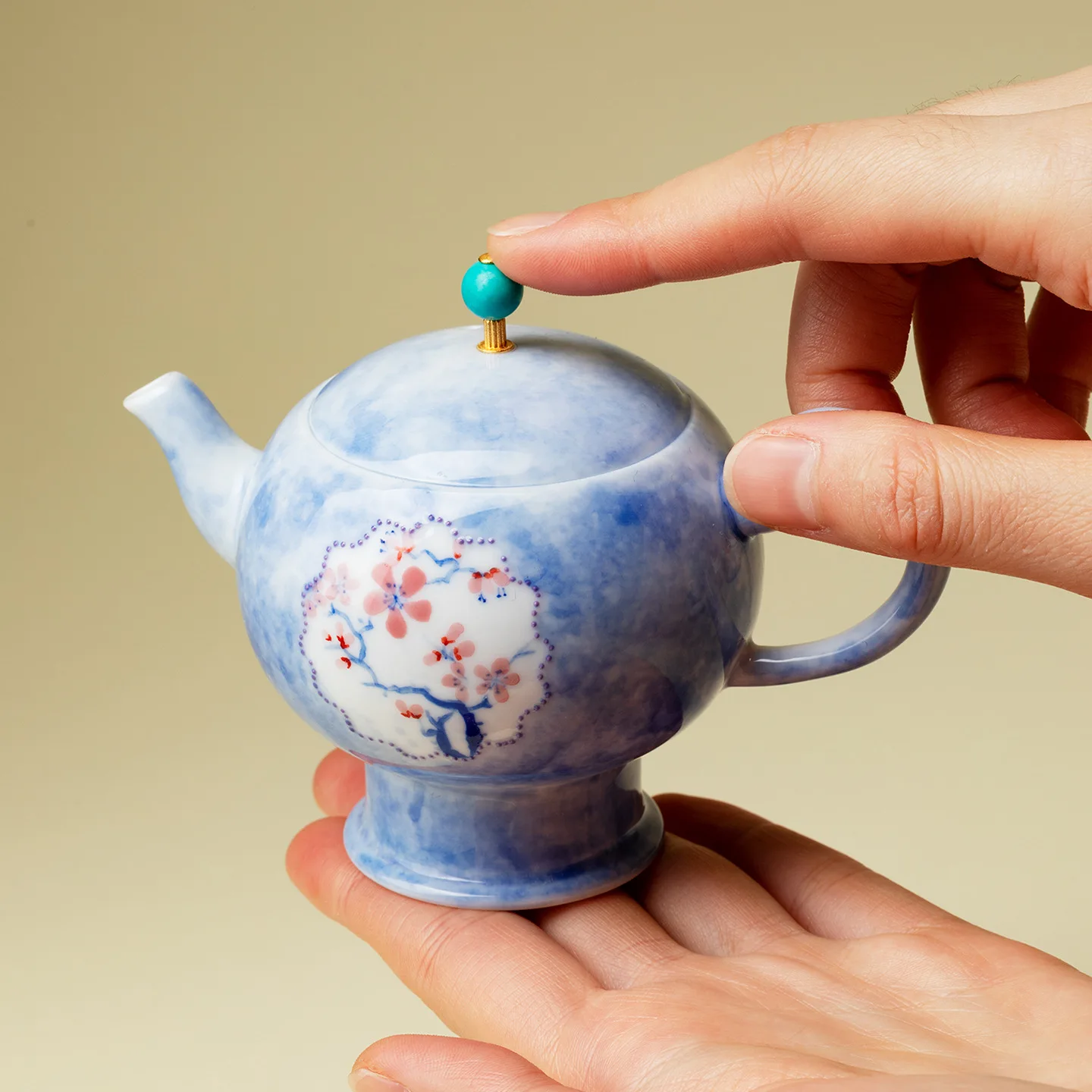 Ino Kiyosong Handmade Teapot With Window 