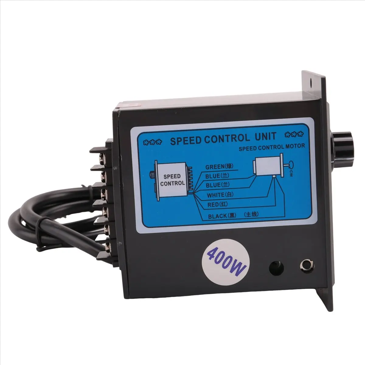 ABBQ SALE AC 220V 50Hz 15-400W Motor Speed Controller Digital Adjustable Stepless Motor Speed Controller 0-1450Rpm