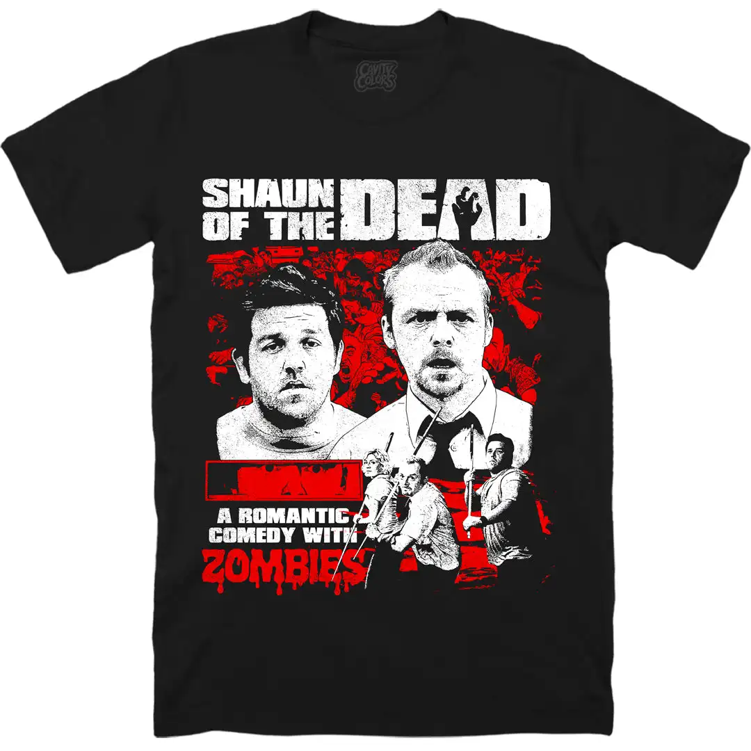 SHAUN OF THE DEAD A ROMANTIC COMEDY - T-SHIRT