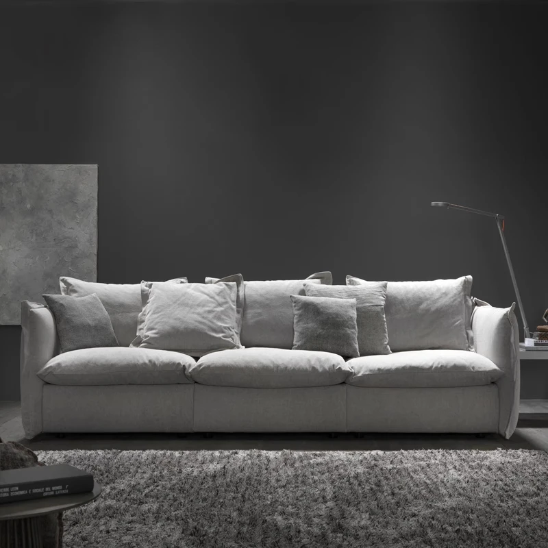 Moderne Sofa garnitur Designer Wohn möbel Schnitts toff Wohnzimmer Sofas ets