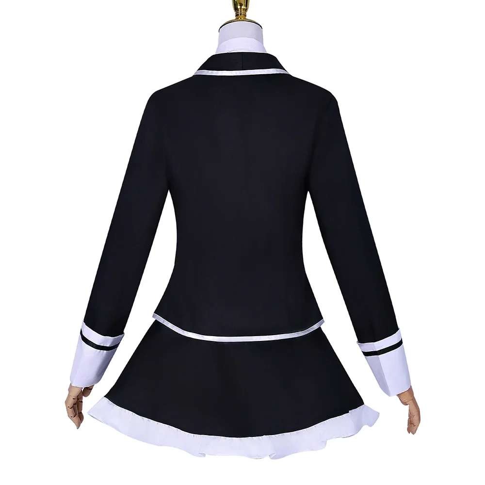 لعبة عشاق DIABOLIK Komori Yui تأثيري زي للنساء ، معطف الكبار ، قميص ، تنورة البدلة ، الزي المدرسي JK ، ملابس حفلة عيد الهالوين ، جديد
