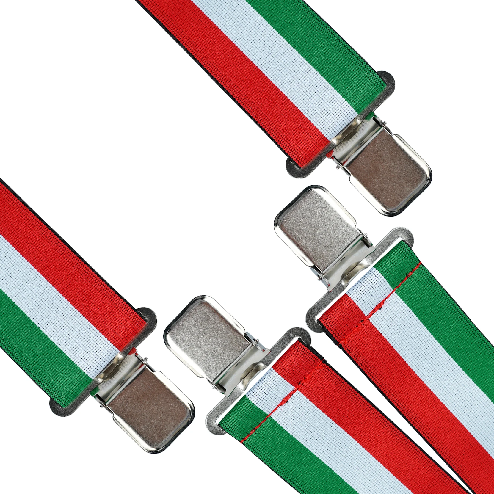 MELOTOUGH Men's Suspenders Clip Heavy Duty Braces for men Big and Tall Work suspenders Elastic Suspenders for Pants Mexican Flag