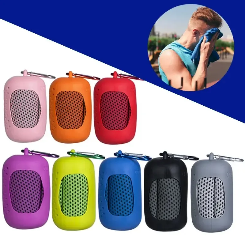 Quick Dry Cooling Ice Towel Sweat Absorbent Cool Down Sports Towel for Fitness Camping Outdoor Running