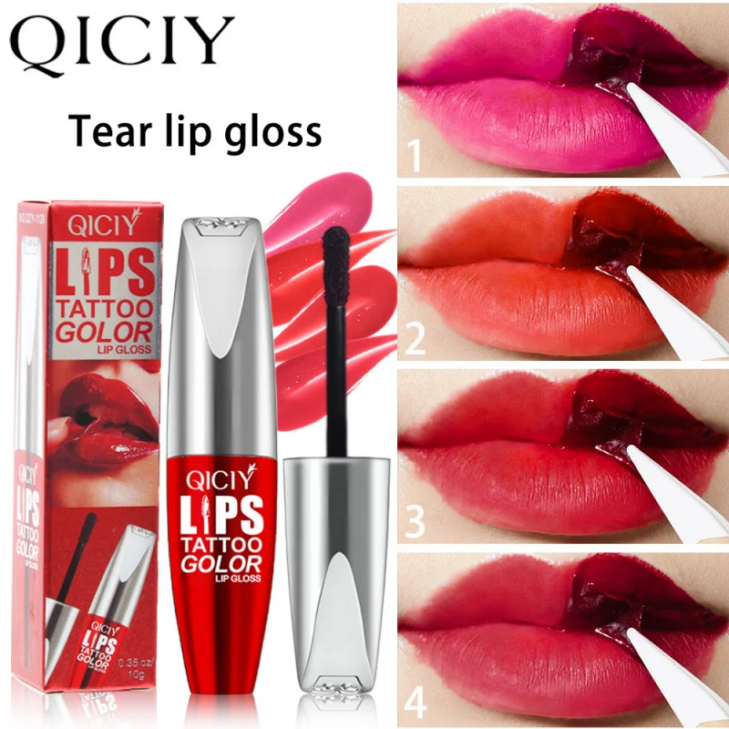 

QICIY Lip Gloss: 4 Color Options Enduring,-Resistant Makeup