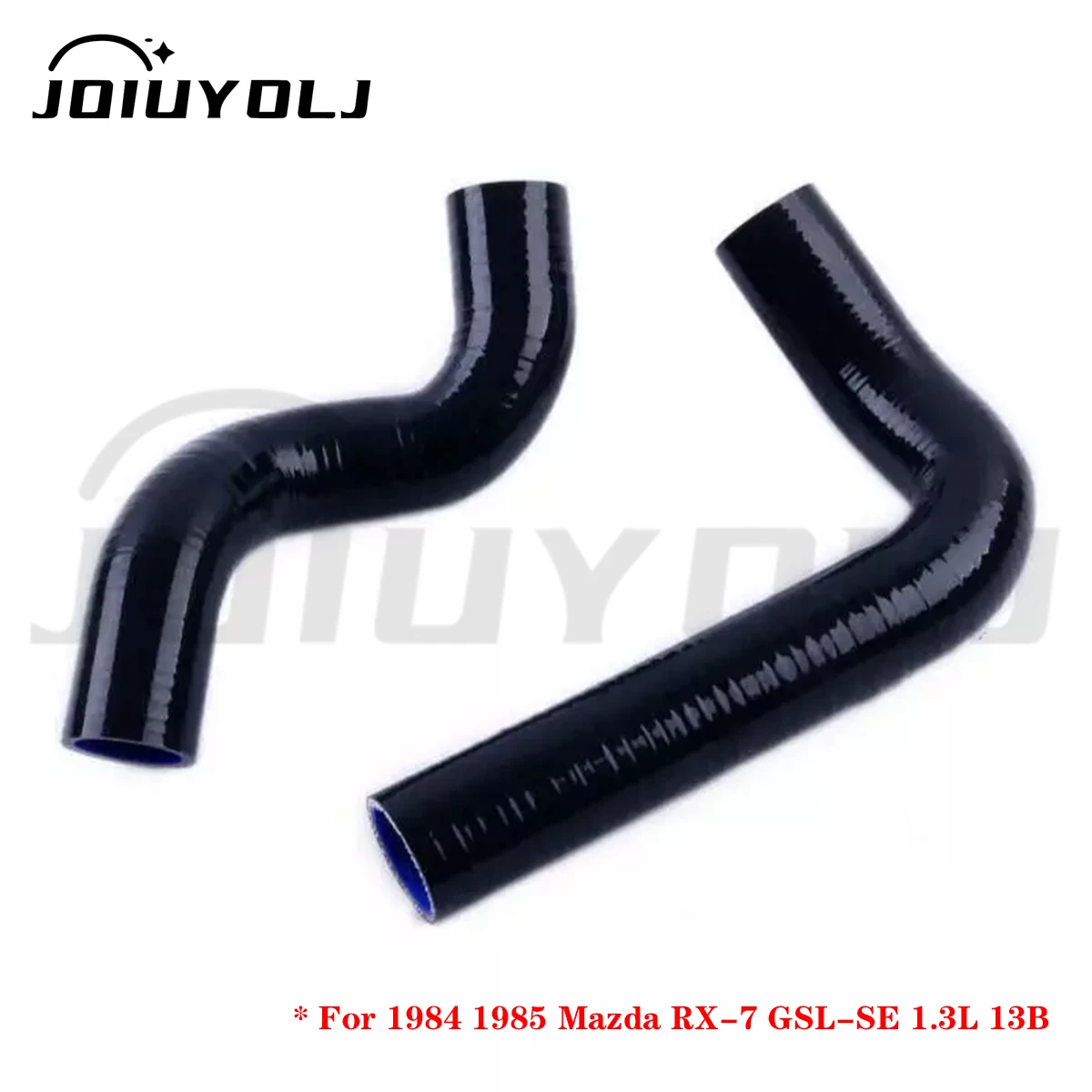 Silicone Radiator Hose Kit Phase‑2 For 1984 1985 Mazda RX‑7 FB GSL‑SE 1.3L 13B‑RE Engine