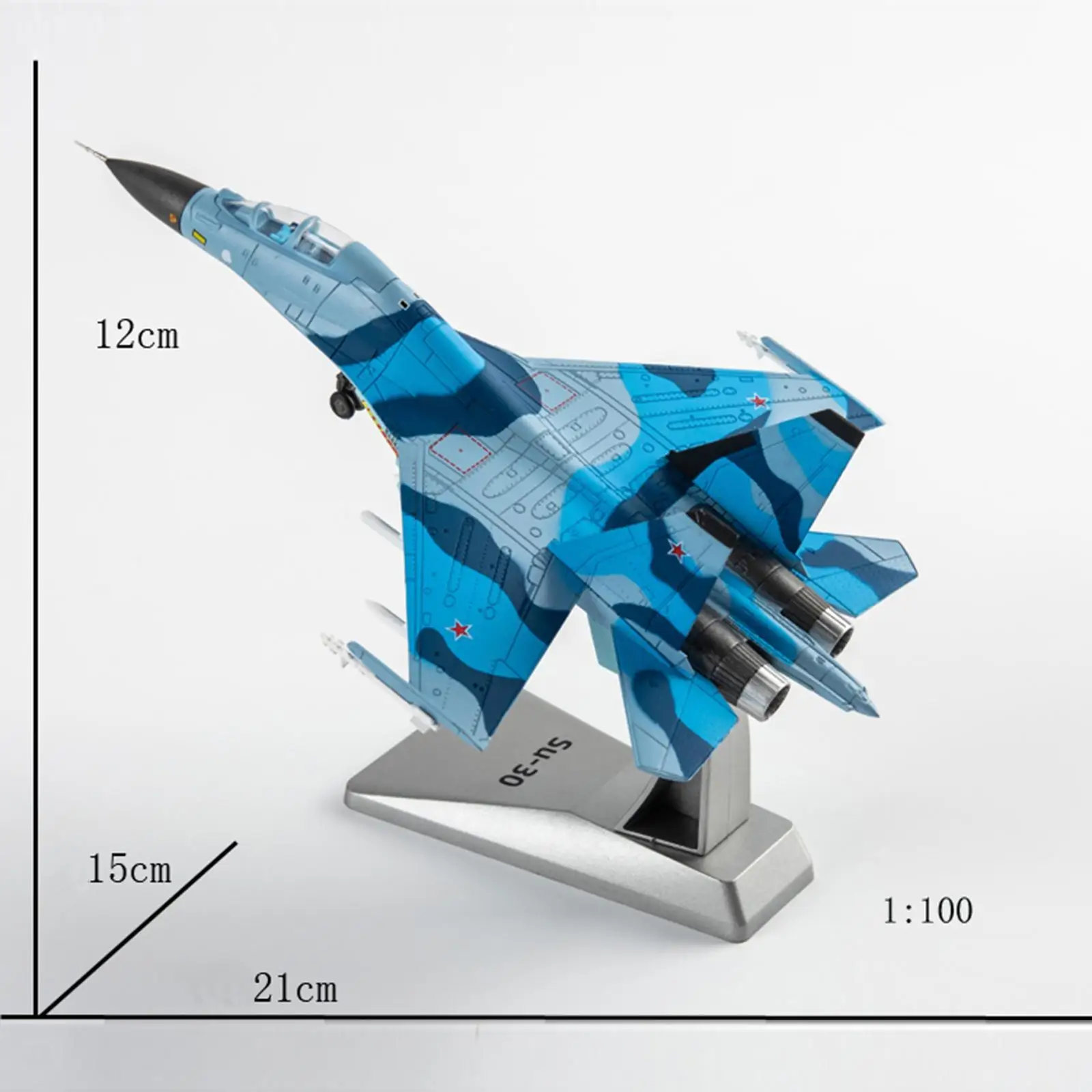 Strike Fighter Plane with Stand Airplane for Commemorate Collecting and Gift