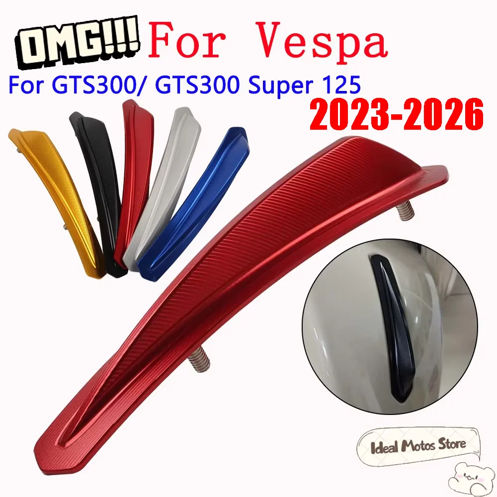 Motorrad-Vorderradabdeckung Schutzkappe Kotflügel Zierleiste für Vespa GTS 300 125 GTS300 Super 2023 2024 2025 2026