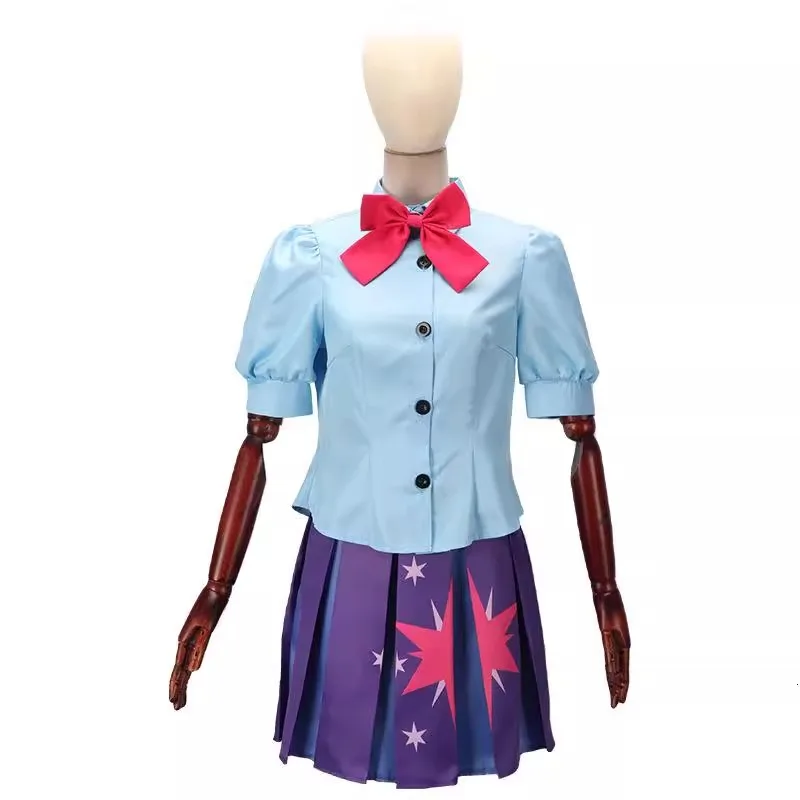 زي توايلايت سباركل التأثيري للنساء البالغات، فستان صيفي موحد، زي الهالوين، أزياء كرنفال للبالغين