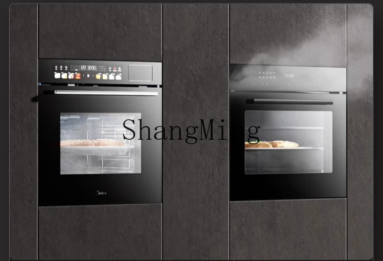 ZYY マイクロ蒸しおよびベーキングマシン埋め込み電気蒸しオーブン家庭用電子レンジ