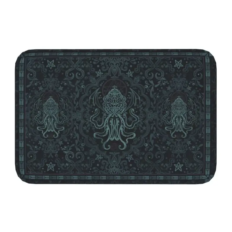 Cthulhu Mythos Lovecraft Doormat Anti-Slip Bath Kitchen Mat Horror Movie Monster Garden Door Floor Entrance Carpet Rug