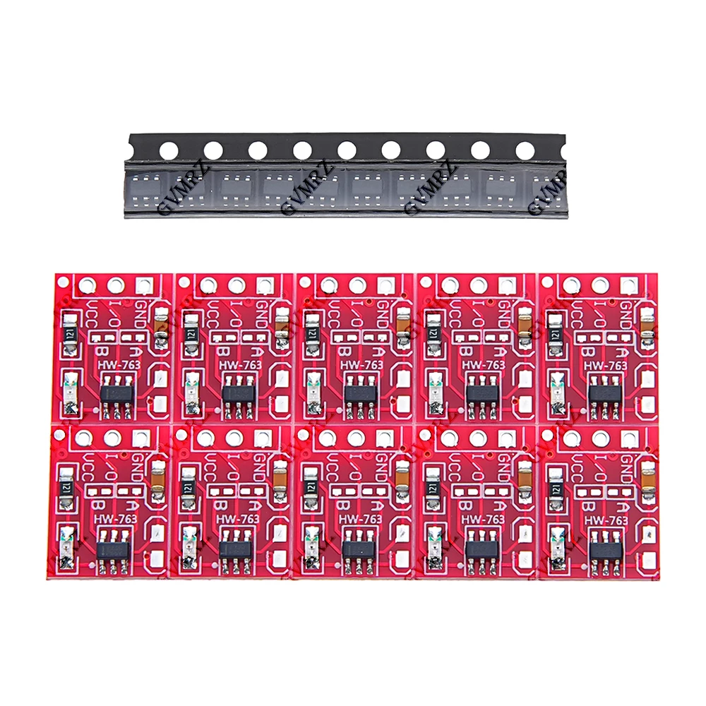 10PCS/LOT NEW SOT23 TTP223 Locking Touch Switch Sensor Touch Button Module Capacitor Type Single Channel Self 