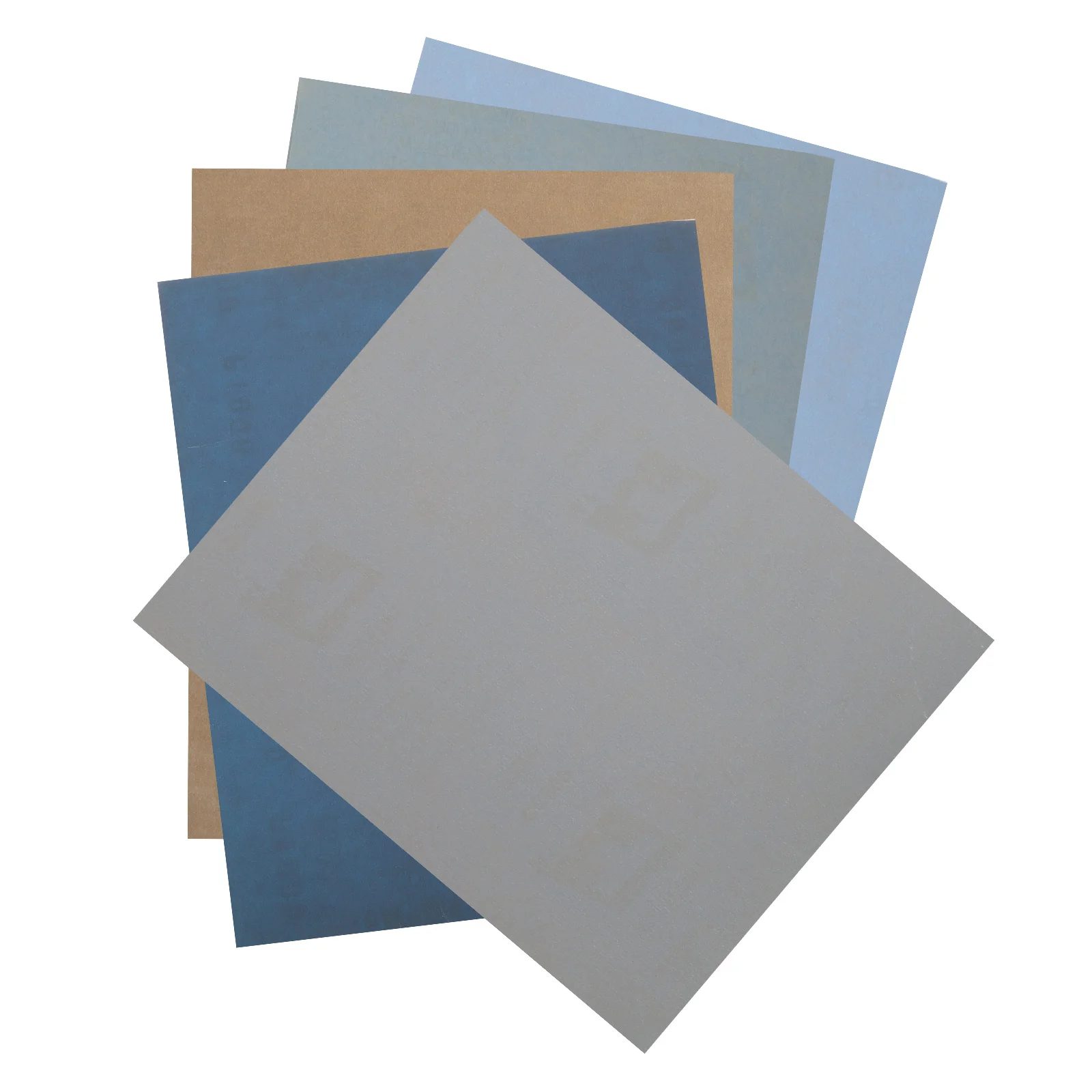 5 PCS papel de areia de carboneto de silício lixa de madeira de alta grão fina para pintura sortida