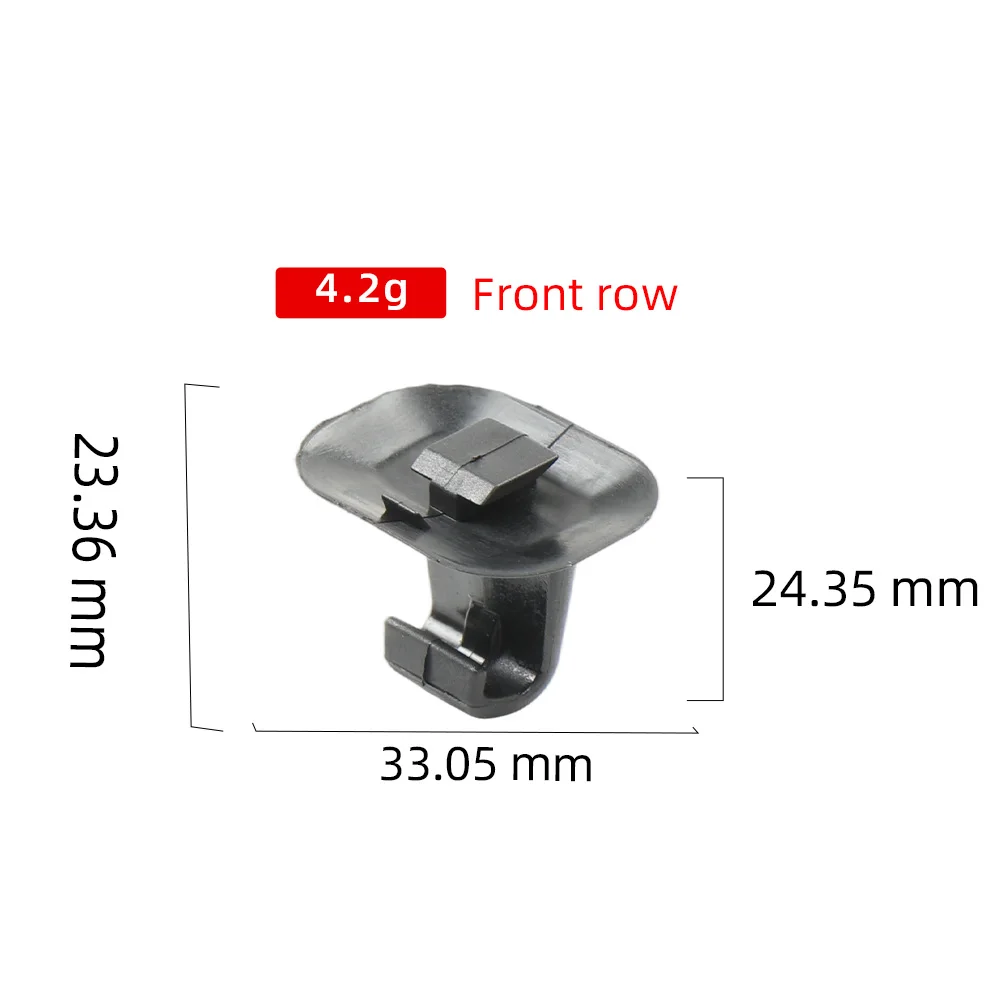 For BMW 3 Series X5 X3 X6 F35 E90 E70 F25 E71 Rear Window Sunshade Handle Hook Clip Fastening Buckle for Sunblind 51357183938 - Image 5