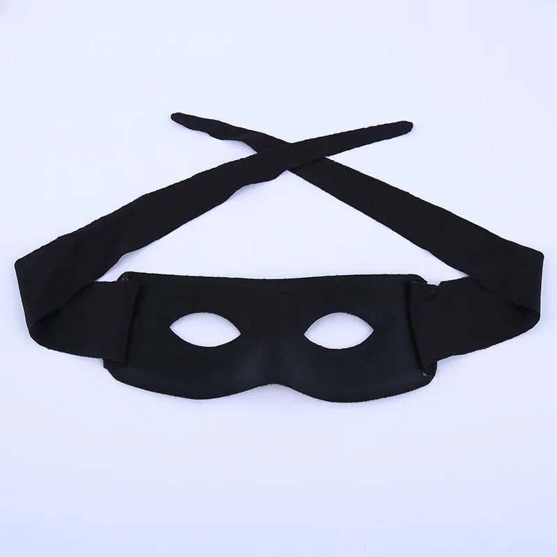 European American Zorro Mask - Minimalist Composite Color PVC Mask, Masquerade Party Costume Decoration Prop